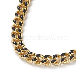 Bracciali a catena cordolo in ottone&nbsp;BJEW-JB05507-03