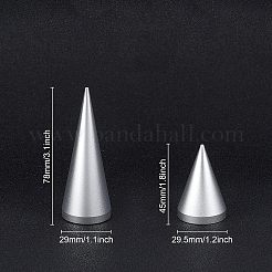 Держатель дисплея кольца пальца алюминия RDIS-WH0004-01