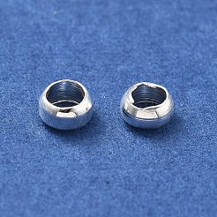 Зажимные бусины из латуни KK-S509-02S