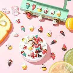 Кабошоны из непрозрачной смолы&nbsp;RESI-CJ0004-88