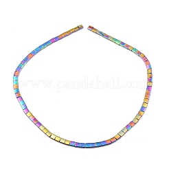 Гальванические нити из синтетических немагнитных гематитовых бусин&nbsp;G-WH0031-01M