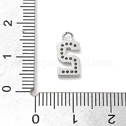 Латунные микропаве прозрачные подвески с фианитом&nbsp;ZIRC-I067-02C