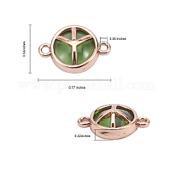 40 шт. 20 стеклянных звена / разъема&nbsp;GLAA-SZ0001-63