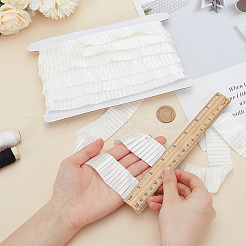 10 ярд полиэстеровой плиссированной атласной ленты со складками&nbsp;OCOR-FG0002-47A