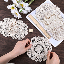 16 шт. 8 стиля подставок под стаканы из хлопка AJEW-GF0009-04