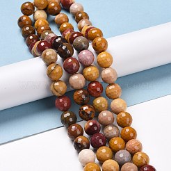 Природные mookaite бисер нитей G-E571-18C