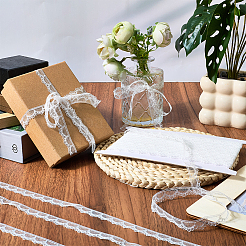 Отделочные ленты из полиэфирного кружева&nbsp;OCOR-WH20050-028E