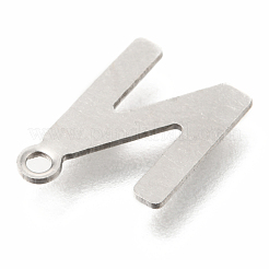 Breloques en acier inoxydable 201 anti-ternissement&nbsp;STAS-C021-06P-N