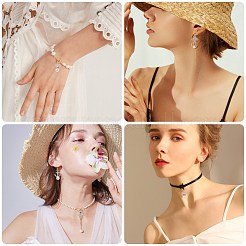 Соединители звеньев сплава горный хрусталь&nbsp;ALRI-SC0001-09LG