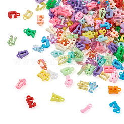 1200шт 6 стильные непрозрачные и прозрачные акриловые подвески&nbsp;MACR-CW0001-05