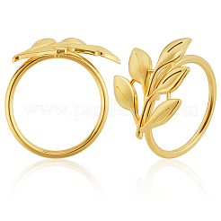 Кольца для салфеток из сплава с рождественской тематикой&nbsp;AJEW-WH20020-134B-G