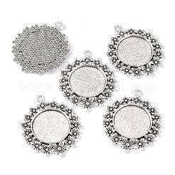 Сплавочные сеттинги для кулона (кабошон)&nbsp;LS-TIBEP-S238-AS-NR