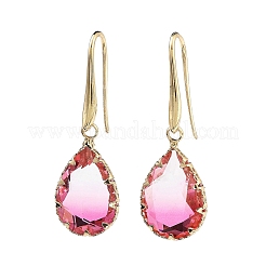 Серьги с подвесками из светло-золотой латуни EJEW-Q800-61KCG