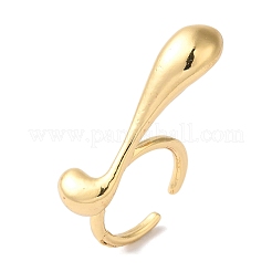 Открытые кольца-манжеты из сплава для женщин RJEW-S412-04G-05