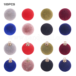 Флокированные акриловые подвески FIND-T046-33C