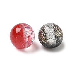 Двухцветные бусины из смолы RESI-Q025-02C