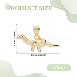 16 шт. Латунные подвески&nbsp;KK-ME0003-64