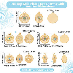 10 шт. 5 подвески из нержавеющей стали 304 STAS-BBC0001-66