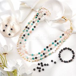 Натуральные нити бус из ларвикита G-AR0001-22