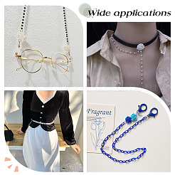 150шт 5 цвета пластиковые бусины KY-PH0001-67