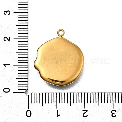 Подвески из натуральной ракушки пауа из нержавеющей стали 304&nbsp;STAS-Z125-01H-G