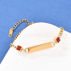 Браслеты из нержавеющей стали 304&nbsp;BJEW-A146-03G