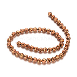 Гальваническим немагнитные нити шарик синтетический гематит G-E304-53