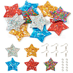 Набор для изготовления висячих сережек своими руками&nbsp;DIY-TA0006-55A