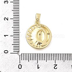 Латунные микро проложить кубического циркония подвески&nbsp;KK-P336-07G