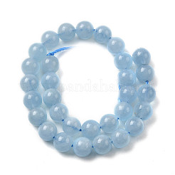 Природные Аквамарин бисер нитей G-D327-C03-6MMA