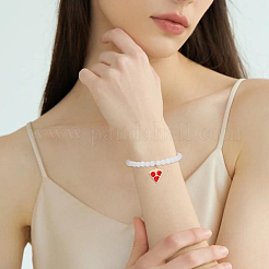 300 шт. круглые бусины из опалита GLAA-DC0001-52