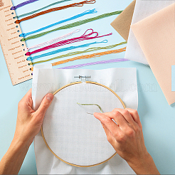 Цветовая диаграмма многоразового использования одеяла температуры древесины&nbsp;AJEW-WH0007-08