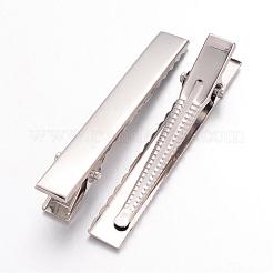 Железные плоские заколки-пеликаны X-IFIN-S286-57mm