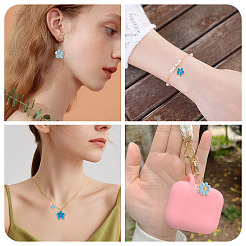 48pcs 24 styles de pendentifs en émail en alliage&nbsp;ENAM-TA0004-14