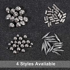 Нержавеющая сталь 304 с полированными бусинами из нержавеющей стали 201 STAS-WH0016-05P