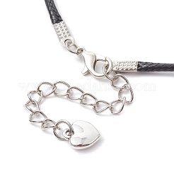 Colliers à pendentif croix en jade blanc naturel&nbsp;NJEW-JN04624-05