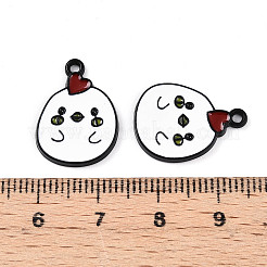 Colgantes de esmalte de aleación pintada en spray&nbsp;ENAM-T020-30-RS