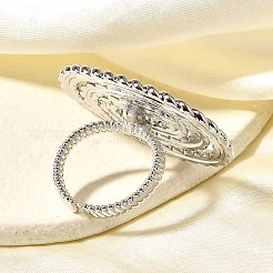 Латунные манжеты для женщин&nbsp;RJEW-Q008-03P