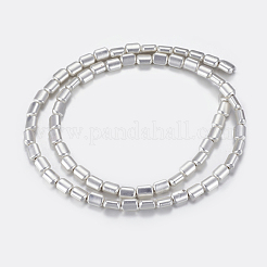 Немагнитные синтетический гематит бисер пряди G-P338-18B-6x9mm-MS