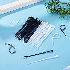 100 шт. двухцветные нейлоновые кабельные стяжки&nbsp;FIND-TA0008-89