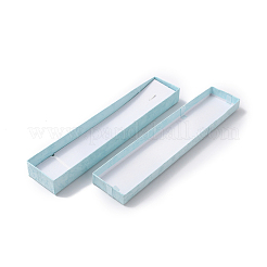 Галстук-бабочка картон ювелирные ожерелье коробки CON-TAC0009-02A