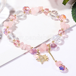 Стеклянные бусины с цветным покрытием ab GLAA-CJ0001-98