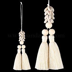 Хлопок подвесные украшения&nbsp;HJEW-WH20023-003