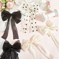 5 шт. 5-х цветные тканевые заколки-банты для волос&nbsp;PHAR-SP0001-15