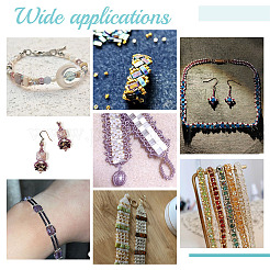 6 пакет 2 стильных непрозрачных акриловых многожильных звеньев SACR-NB0001-15