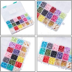 Бусины из полимерной глины  CLAY-JP0001-03-6mm