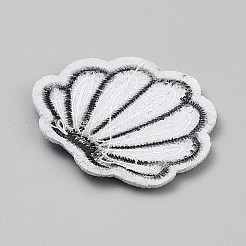 Toppe in tessuto di poliestere con paillettes&nbsp;PATC-WH20010-03C