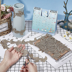 4.75~5 ярд филигранной кружевной отделки из полиэстера OCOR-GF0002-01