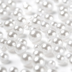 180 pz senza foro abs plastica imitazione perle rotonde perline&nbsp;MACR-LS0001-03