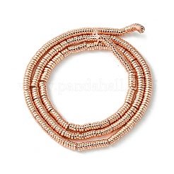 Fili di perline di ematite sintetica non magnetica elettrolitica&nbsp;G-H020-C01-01